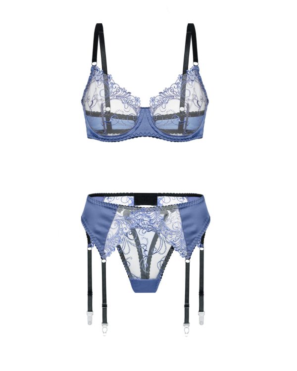 Blue Iris Set 3w1